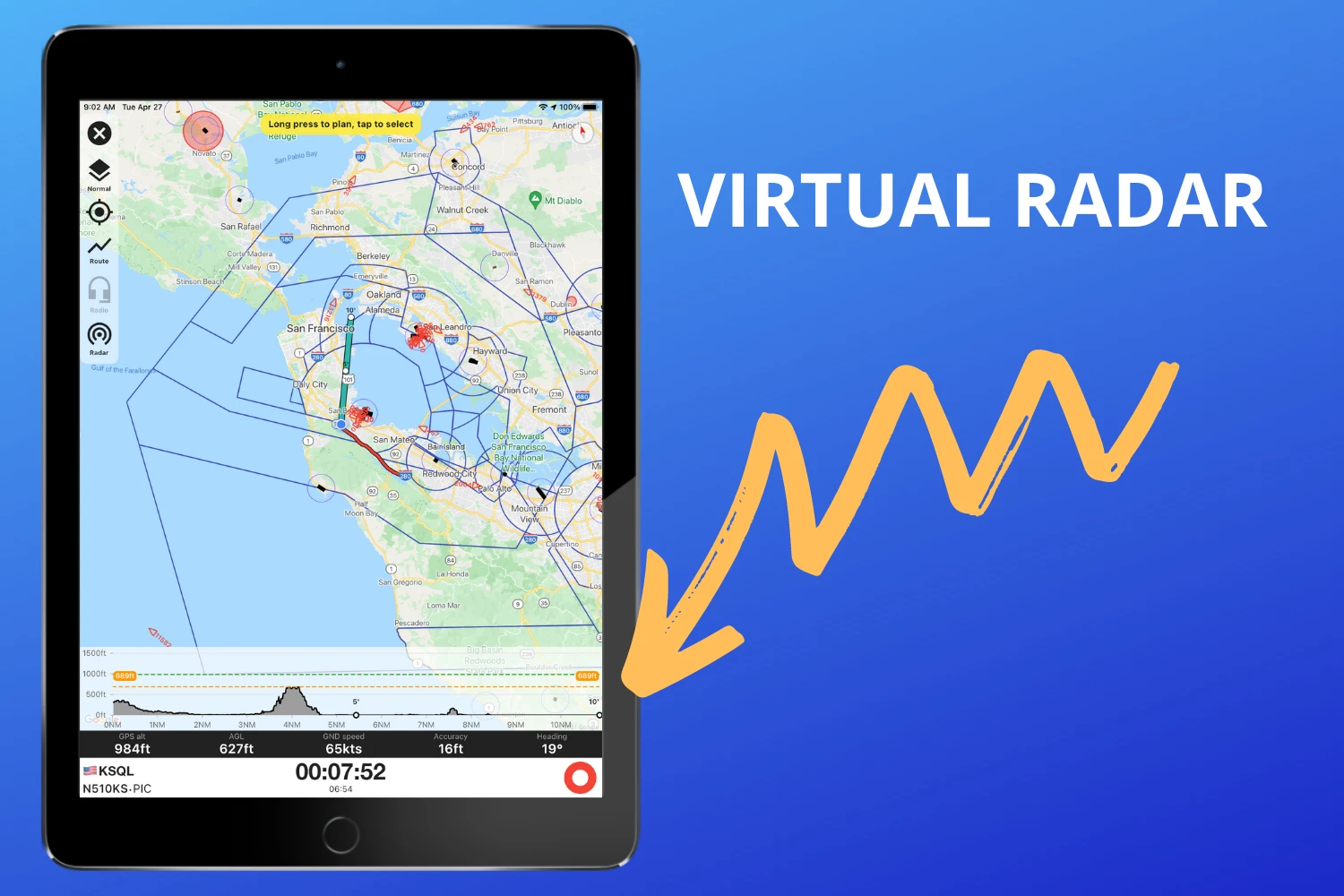 Virtual radar
